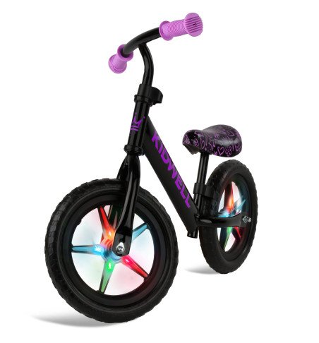Balansinis dviratukas Kidwell Rebel LED Neon Pink
