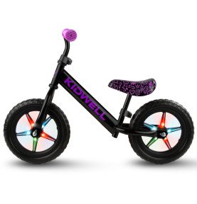 Balansinis dviratukas Kidwell Rebel LED Neon Pink