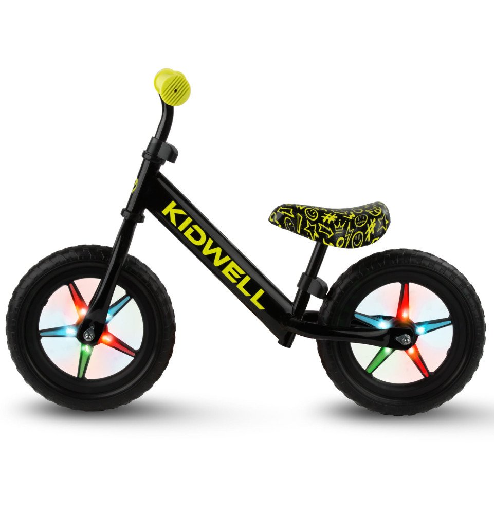 Balansinis dviratukas Kidwell Rebel LED Neon Yellow