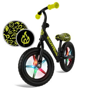 Balansinis dviratukas Kidwell Rebel LED Neon Yellow