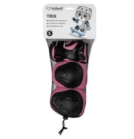 Apsaugų rinkinys Kidwell Trix M dydis, rožinės