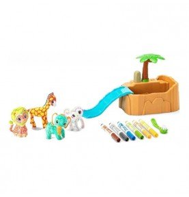 Rinkinys Crayola Washimals Safaris