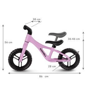 Balansinis dviratukas Kidwell Jogo Pink