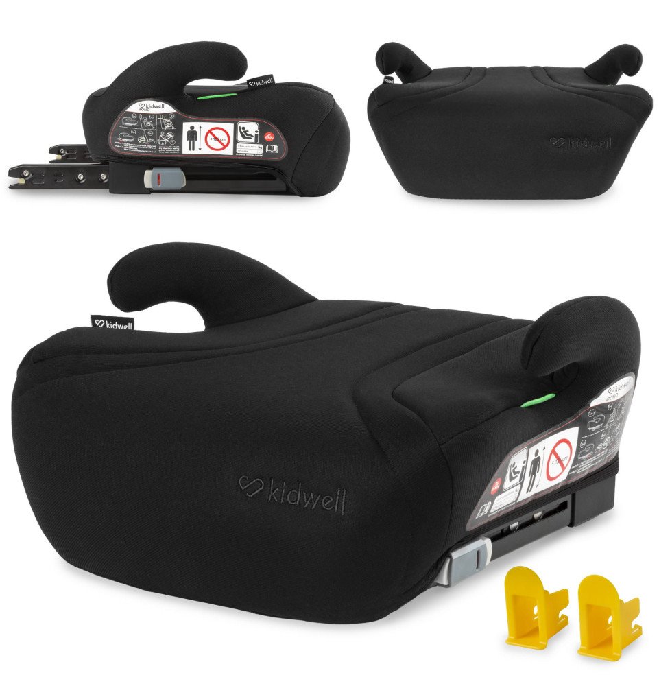 Automobilinė kėdutė-paaukštinimas Kidwell Bono Black Automobilinė kėdutė-paaukštinimas Kidwell Bono Black