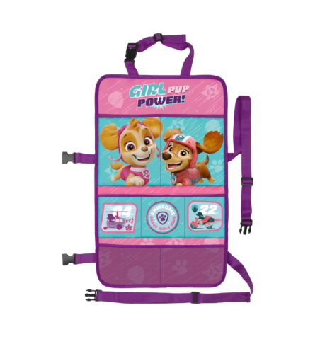 Automobilio sėdynės krepšys-apsauga Paw Patrol Girls