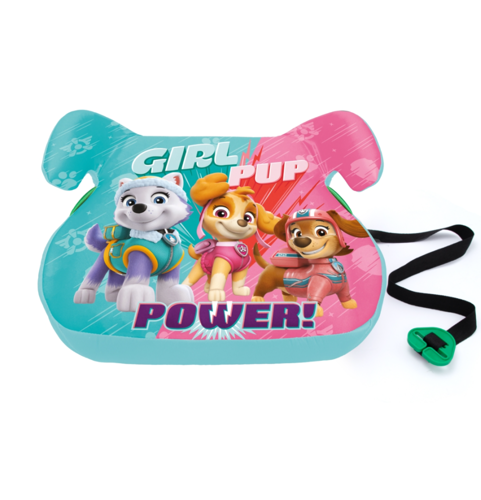 Automobilinė kėdutė-paaukštinimas Paw Patrol Girls
