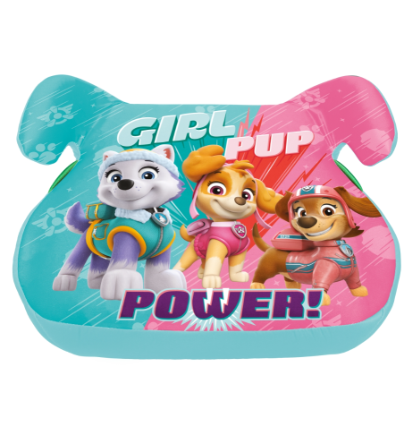Automobilinė kėdutė-paaukštinimas Paw Patrol Girls