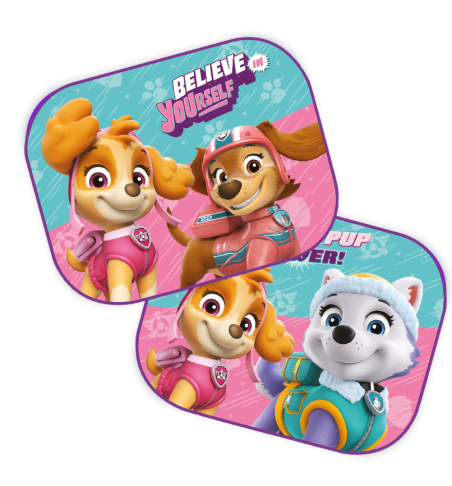 Automobilio lango užuolaida Paw Patrol Grils
