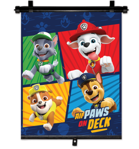 Automobilinė užuolaidėlė-roletas Paw Patrol Boys