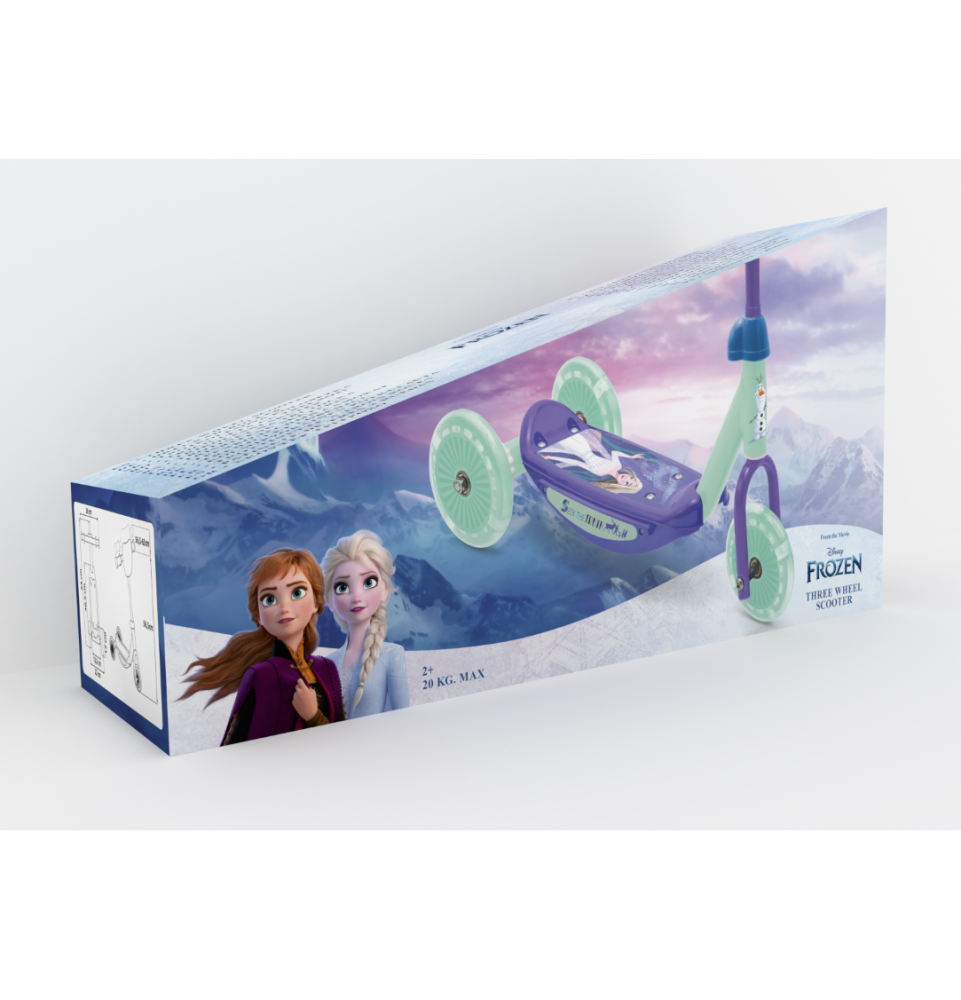 Vaikiškas paspirtukas Frozen