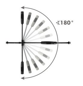 Saugos varteliai Kidwell Guarda 75-104 cm, black