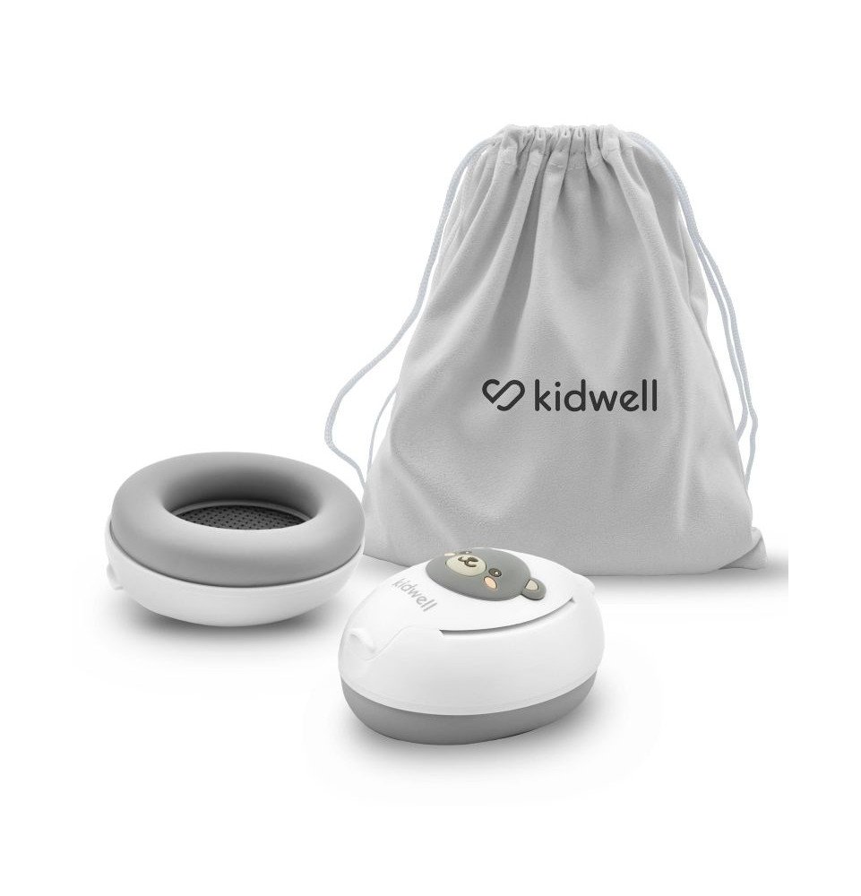 Ausinės vaikams nuo triukšmo Kidwell ORSO Gray 2 in 1, pilka