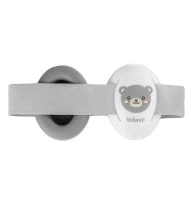 Ausinės vaikams nuo triukšmo Kidwell ORSO Gray 2 in 1, pilka