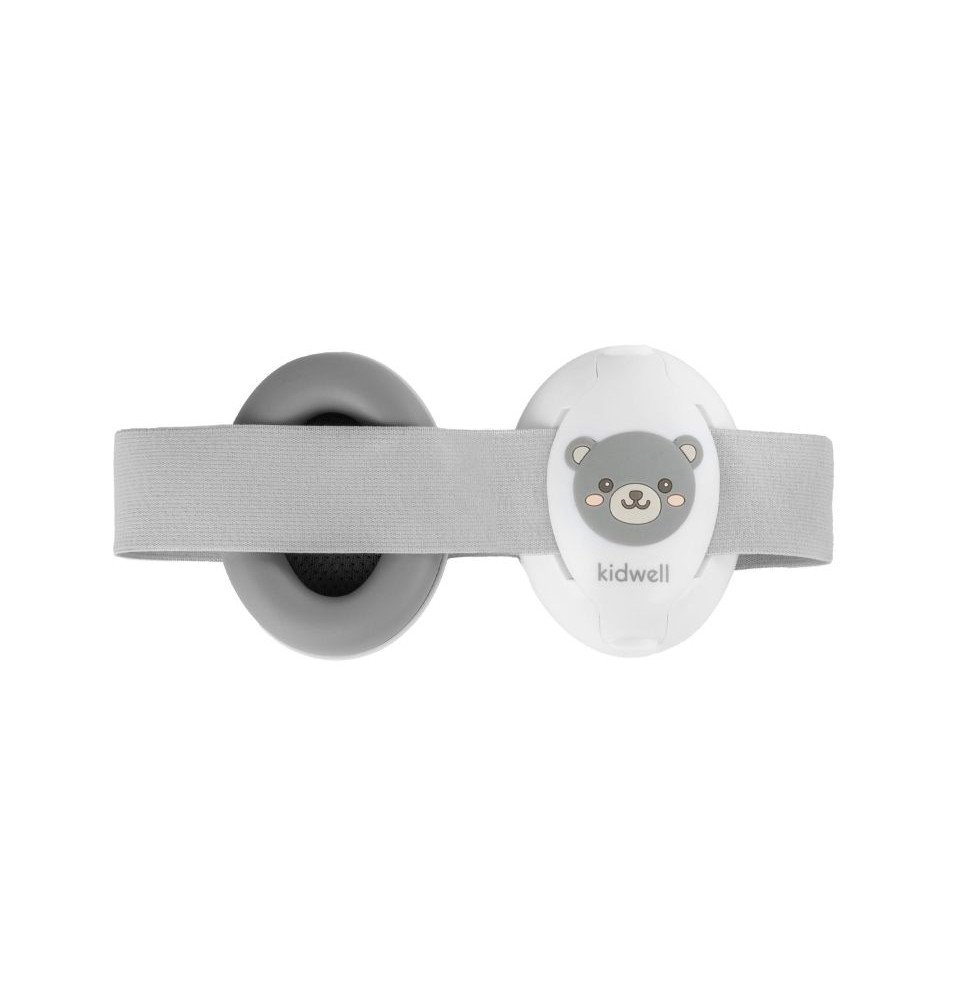 Ausinės vaikams nuo triukšmo Kidwell ORSO Gray 2 in 1, pilka