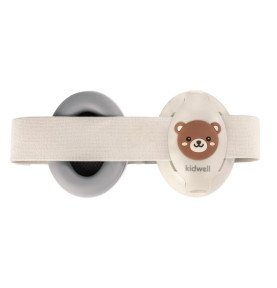 Ausinės vaikams nuo triukšmo Kidwell ORSO Beige 2 in 1, smėlinė