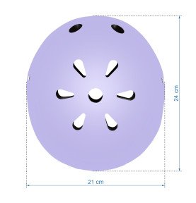 Šalmas Kidwell ORIX II Violet M