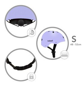 Šalmas Kidwell ORIX II Violet S
