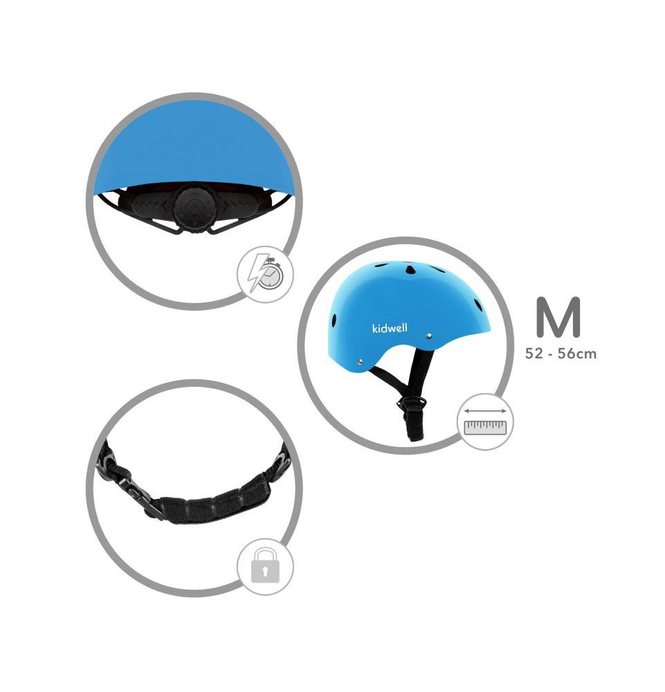 Šalmas Kidwell ORIX II Blue M