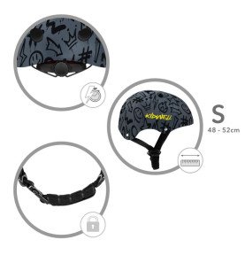 Šalmas ORIX Plus Graffit S