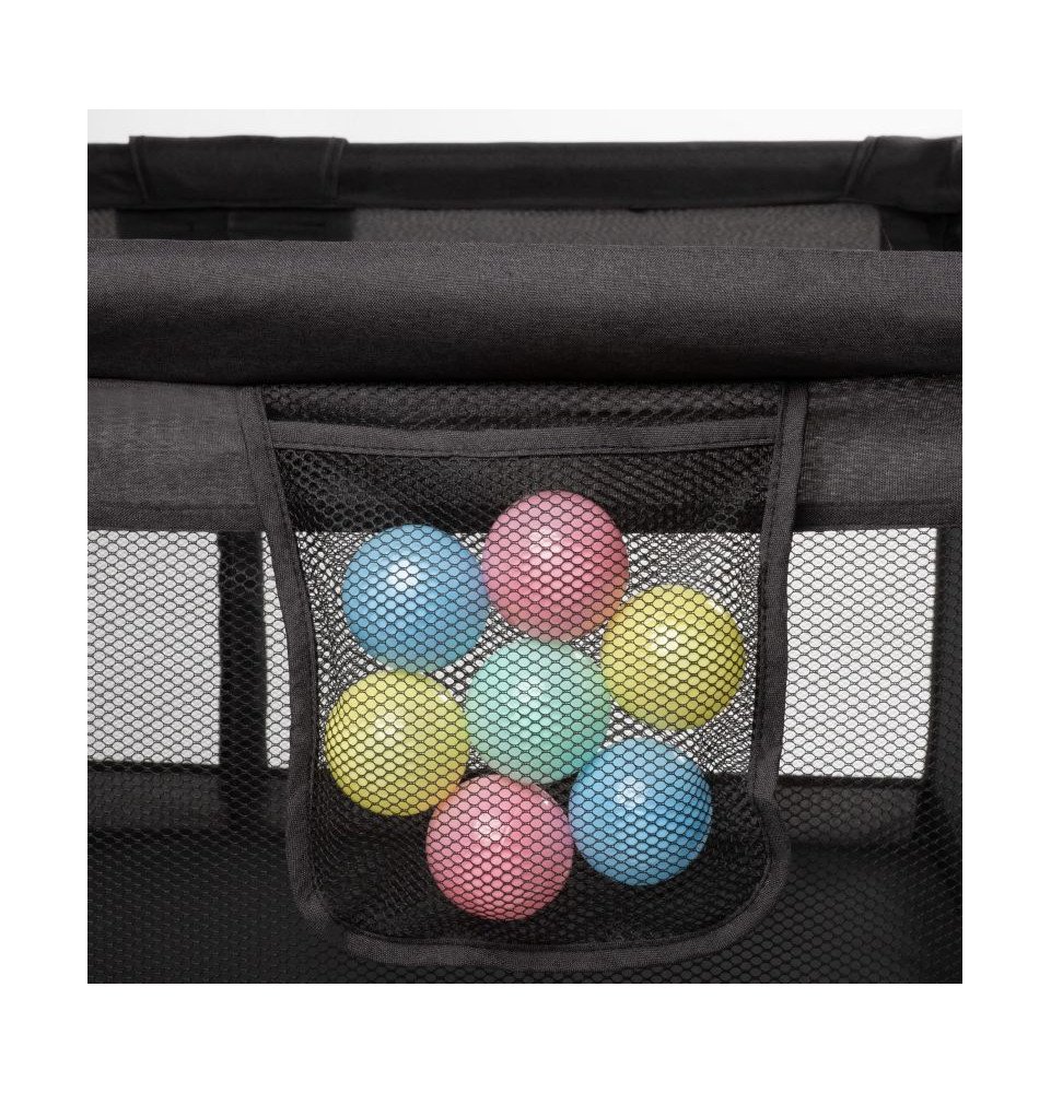 Žaidimų maniežas Kidwell FANKO Black 130x130