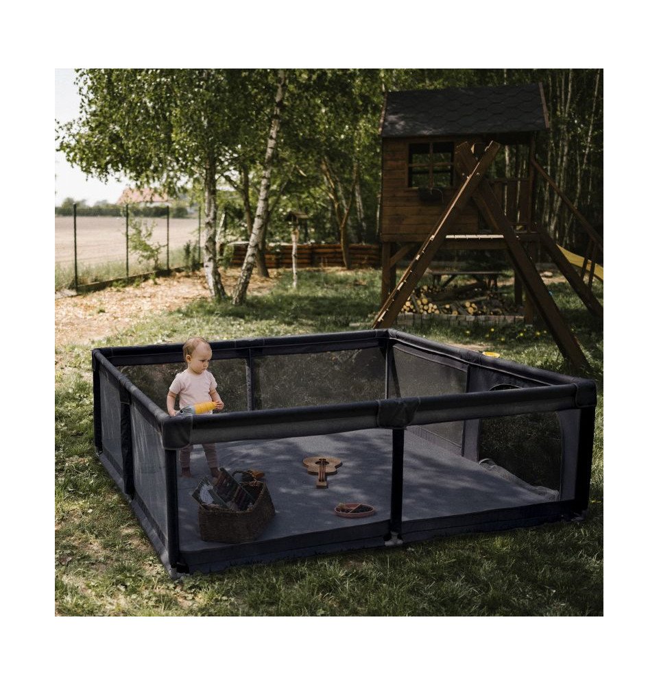 Žaidimų maniežas Kidwell FANKO Black 120x180