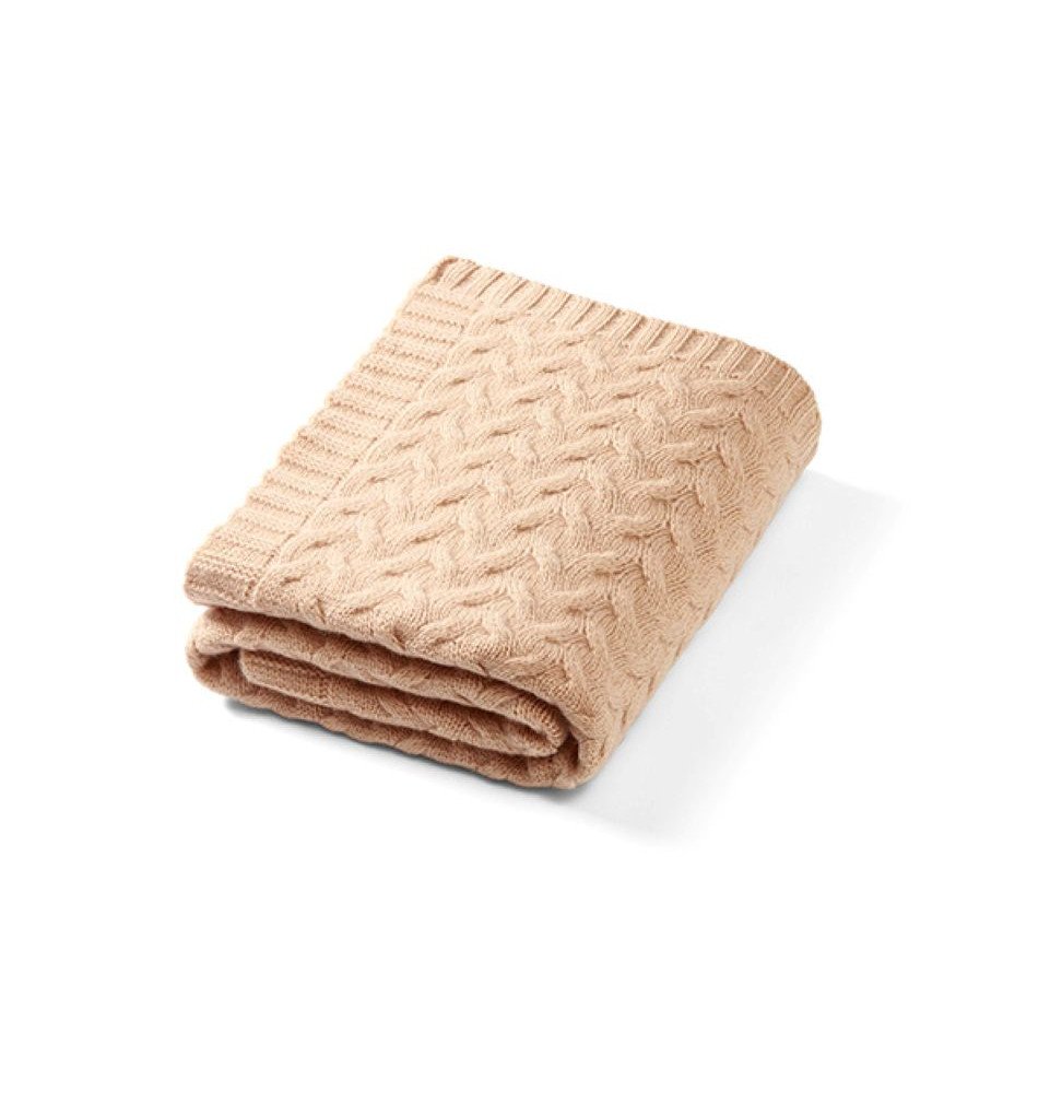 Merino vilnos pledas BabyOno, kreminis