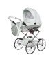 Vežimėlis lėlėms Junama HandCraft Mini Gliter Green