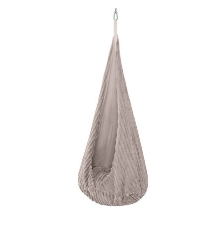 Sūpynės-kokonas vaikams, smėlio pilka