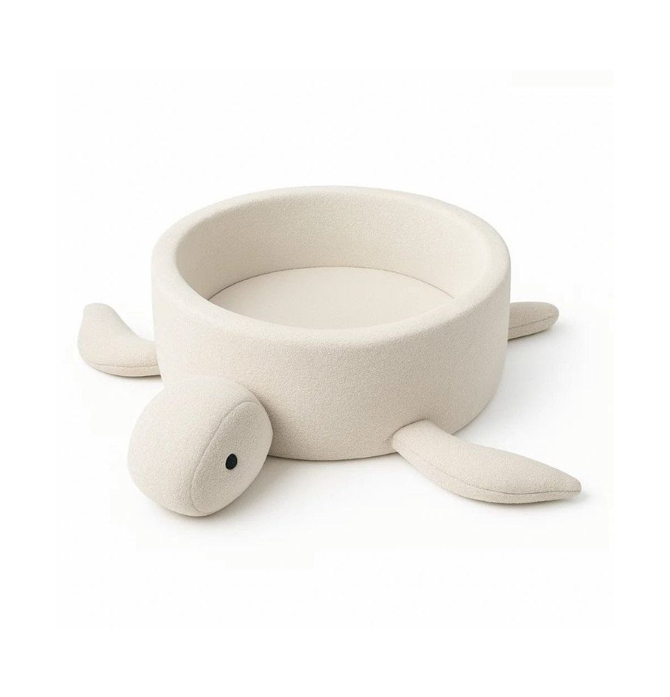 Kamuolių baseinas VĖŽLYS, be kamuoliukų, kreminė šviesi