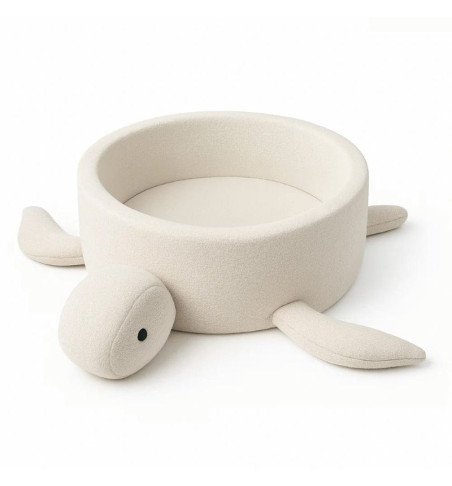 Kamuolių baseinas VĖŽLYS, be kamuoliukų, kreminė šviesi