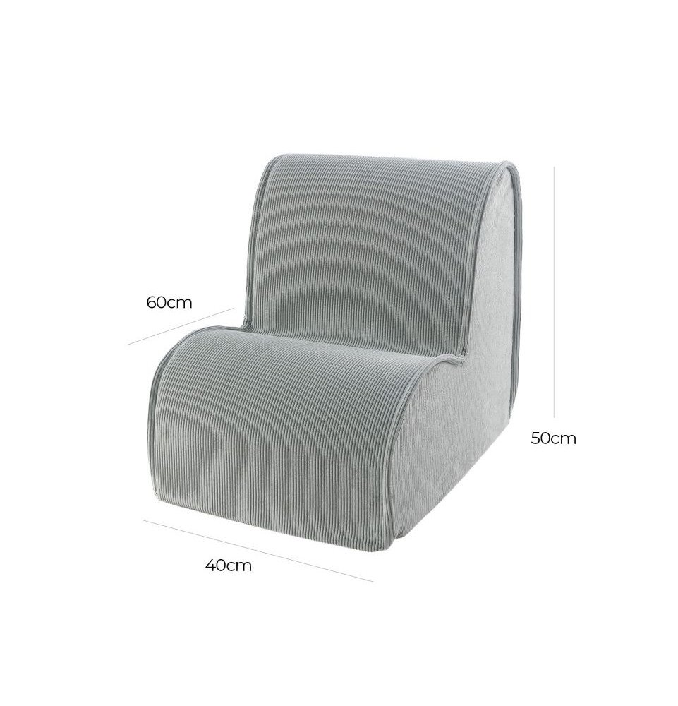 Fotelis vaikams, pilka