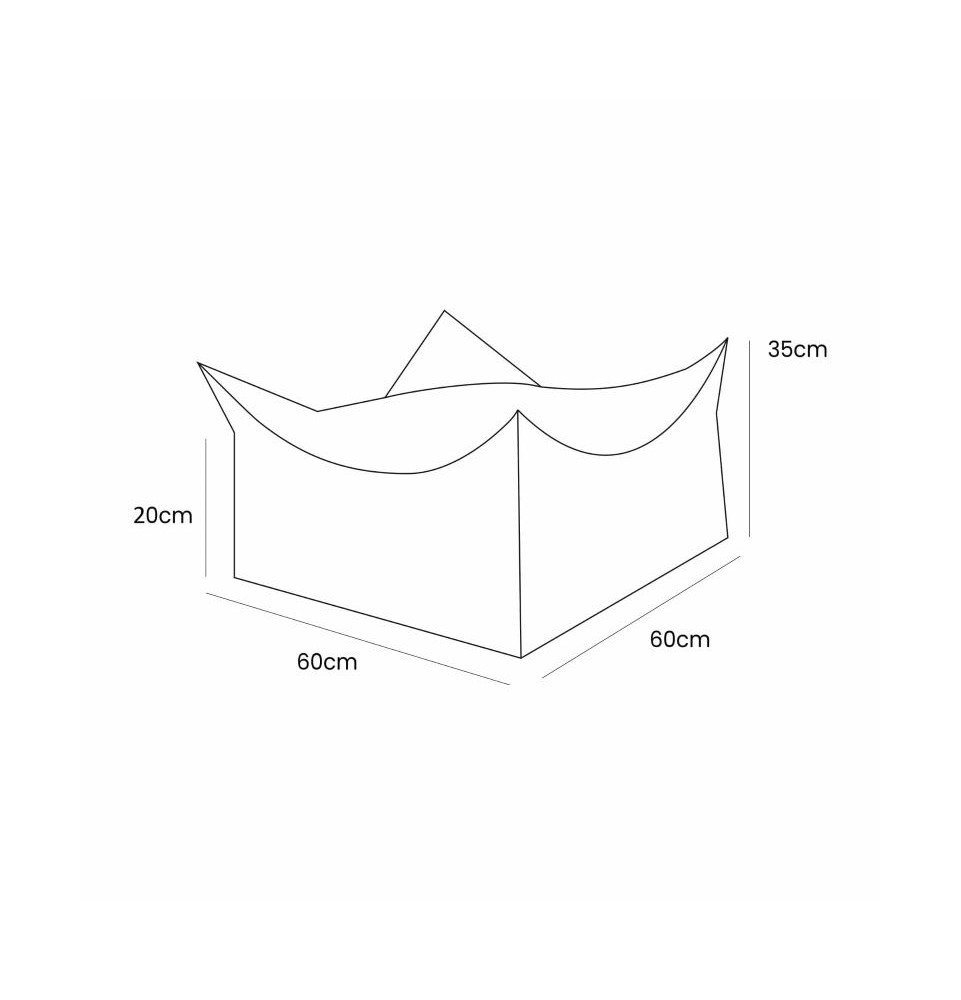 Sėdmaišis kvadratinis, žydra