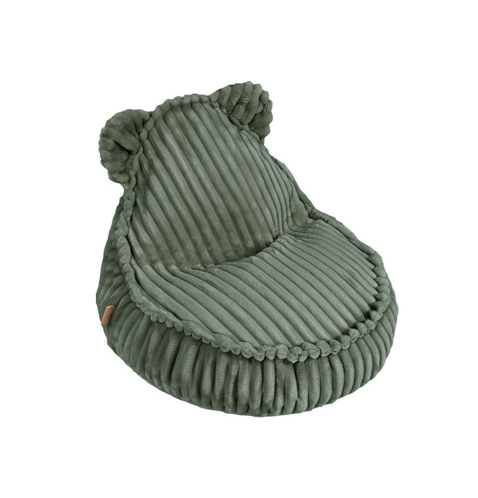 Sėdmaišis Teddy, žalia