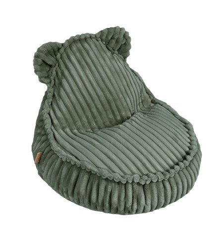 Sėdmaišis Teddy, žalia