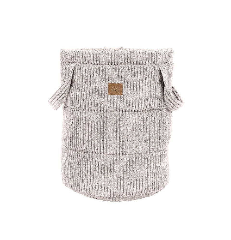 Krepšys žaislams, šviesi smėlio