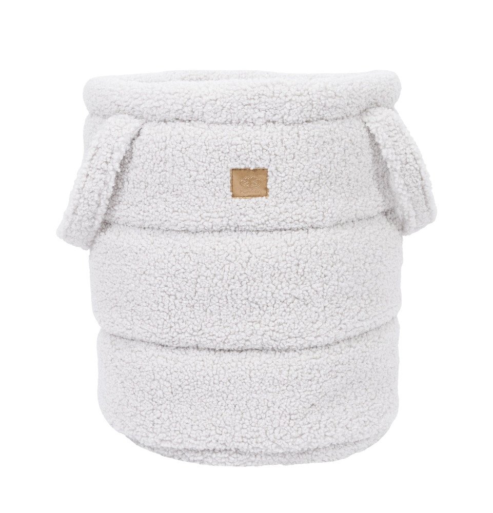 Krepšys žaislams Bearly, balta