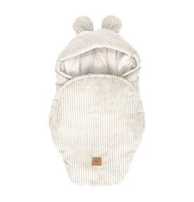 Miegmaišis su ausytėmis, kreminė šviesi