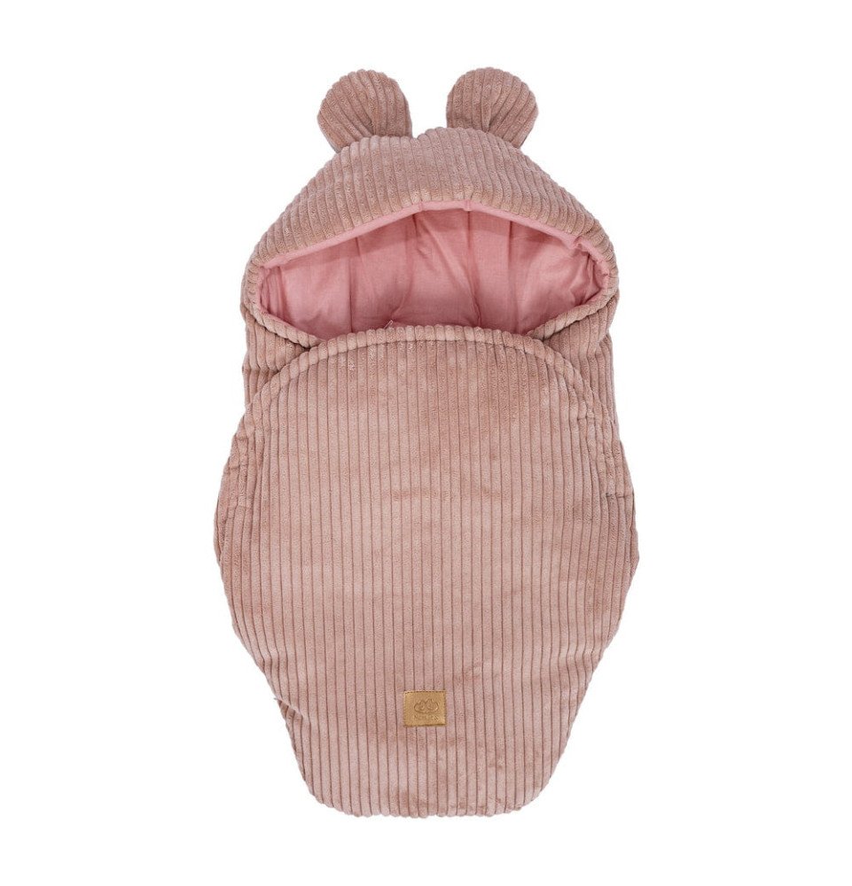 Miegmaišis su ausytėmis, rožinė