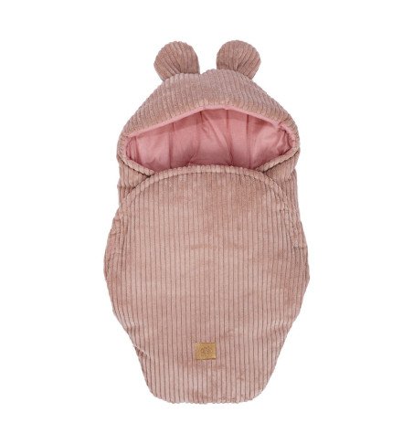 Miegmaišis su ausytėmis, rožinė