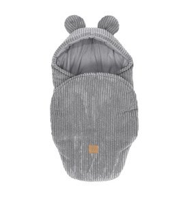 Miegmaišis su ausytėmis, pilka