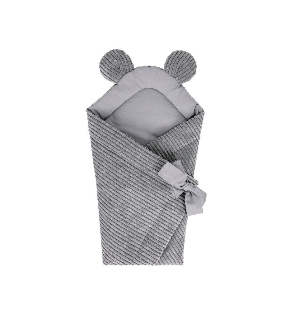 Vokelis su ausytėmis, pilka