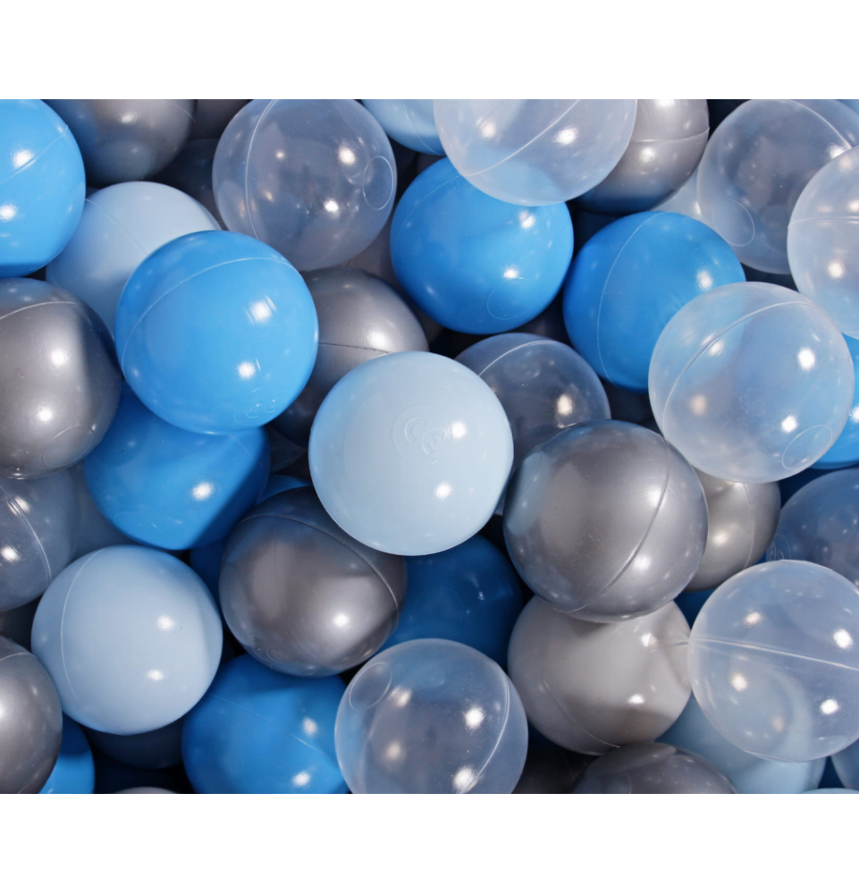 Baby Blue/Blue/Silver/Transparent