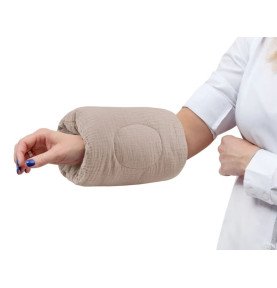 Maitinimo pagalvėlė-rankovė, smėlio