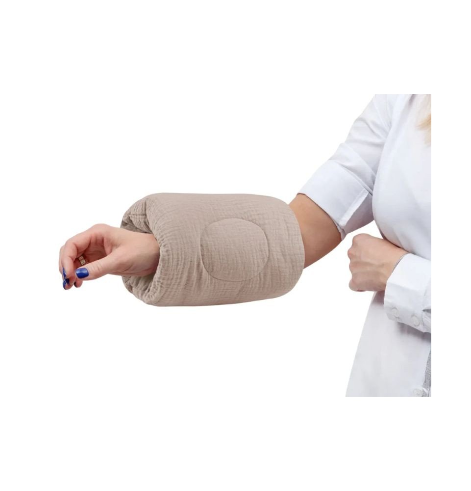 Maitinimo pagalvėlė-rankovė, smėlio