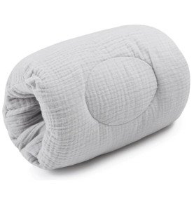 Maitinimo pagalvėlė-rankovė, pilka