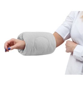 Maitinimo pagalvėlė-rankovė, pilka