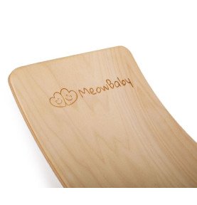 Medinė balanso lenta 80x30 cm, natūrali