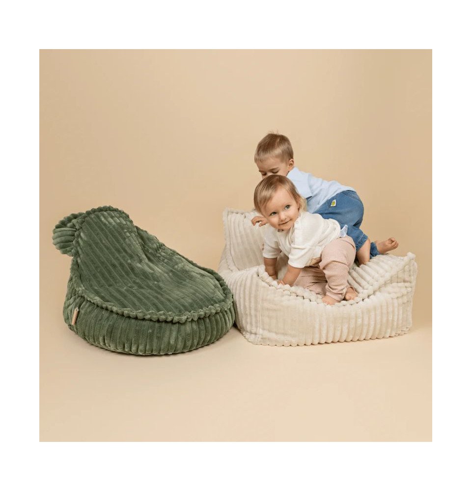 Sėdmaišis Teddy, žalia