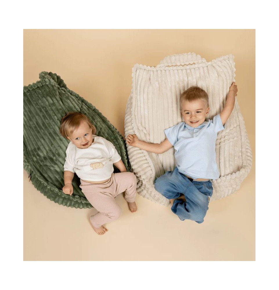 Sėdmaišis Teddy, žalia