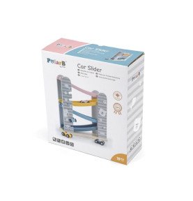 Žaislinių medinių mašinėlių trasa Viga